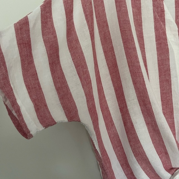 NWOT RAILS Thea Tie Front Button Up in Seville Stripe - Picture 13 of 16